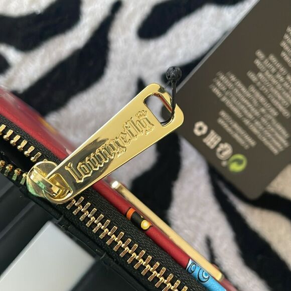 Pixar incredibles Brand new jack jack hard tag red loungefly faux leather wallet - Picture 5 of 14